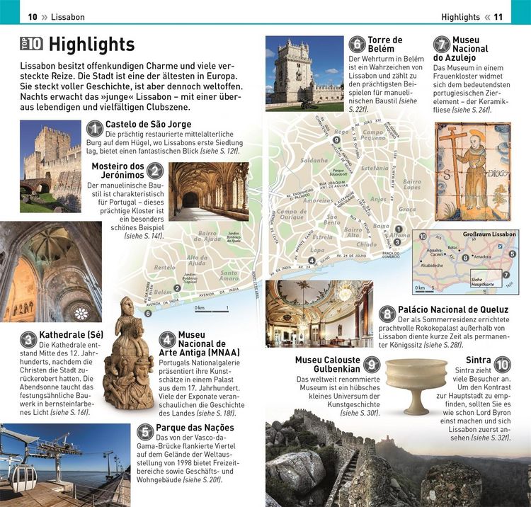 Produktbild: TOP10 Reisef&uuml;hrer Lissabon