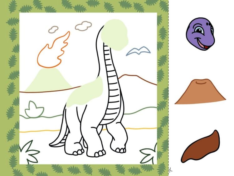 Produktbild: Mein erstes Dinosaurier-Bastelbuch
