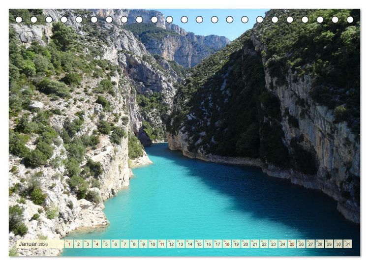 Produktbild: Faszination Frankreich (Tischkalender 2026 DIN A5 quer), CALVENDO Monatskalender