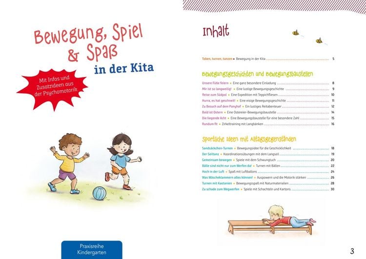 Produktbild: Bewegung, Spiel & Spa&szlig; in der Kita
