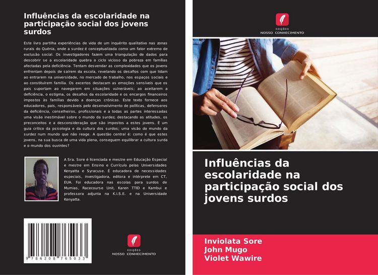 Produktbild: Influ&ecirc;ncias da escolaridade na participa&ccedil;&atilde;o social dos jovens surdos