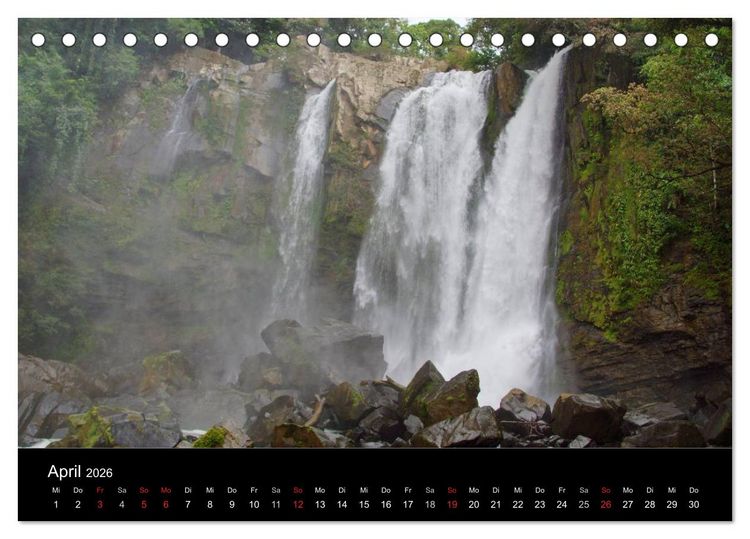 Produktbild: Costa Rica (Tischkalender 2026 DIN A5 quer), CALVENDO Monatskalender