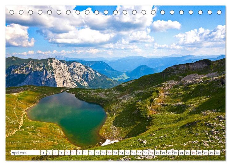 Produktbild: Das sch&ouml;ne Ausseerland (Tischkalender 2026 DIN A5 quer), CALVENDO Monatskalender