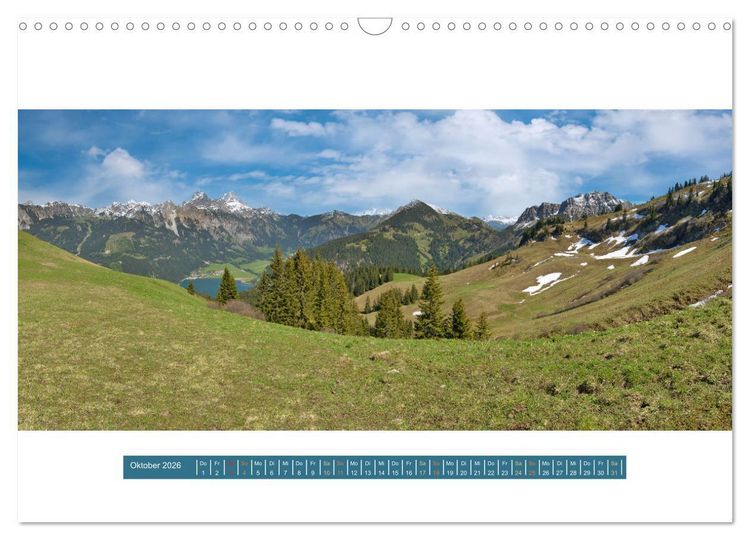 Produktbild: Fantastische Alpenlandschaften (Wandkalender 2026 DIN A3 quer), CALVENDO Monatskalender