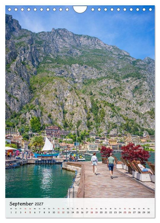 Produktbild: Limone sul Garda - Perle am Westufer des Gardasees (Wandkalender 2027 DIN A4 hoch), CALVENDO Monatskalender