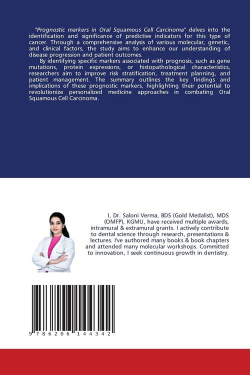 Produktbild: Prognostic Markers of Oral Squamous Cell Carcinoma