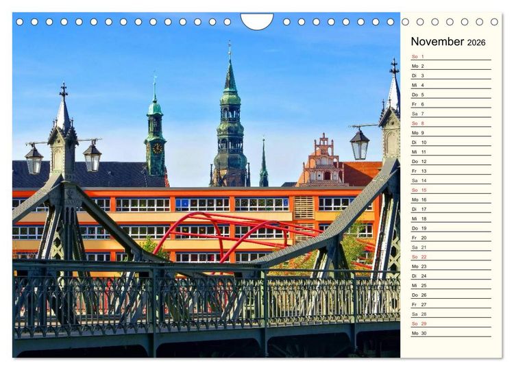 Produktbild: Zwickau - Stadt an der Mulde (Wandkalender 2026 DIN A4 quer), CALVENDO Monatskalender