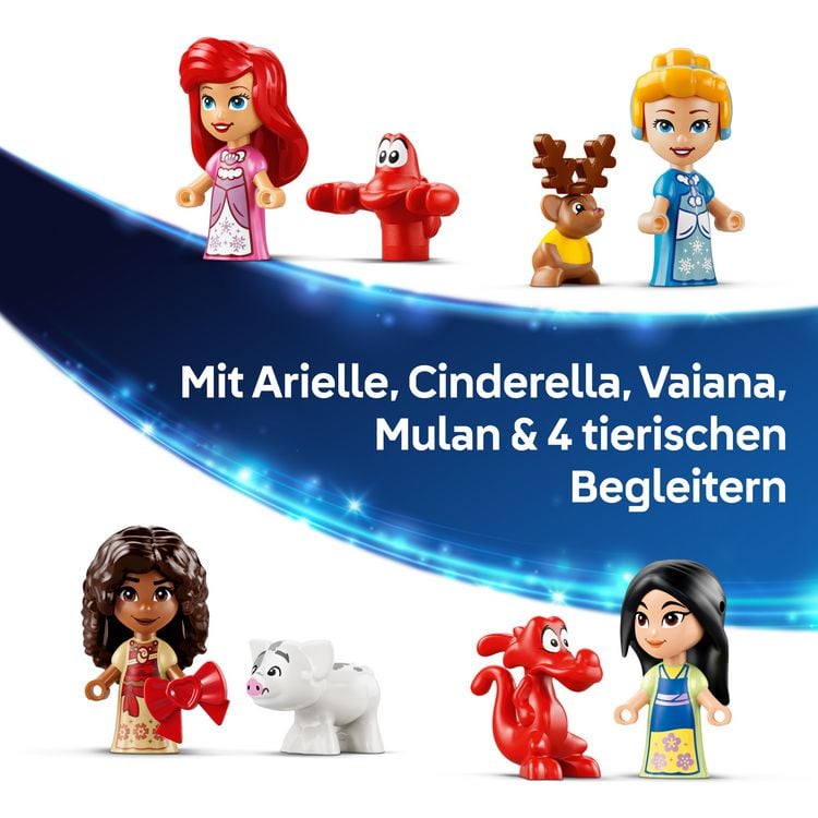 Produktbild: LEGO │ Disney Princess Adventskalender 2026 f&uuml;r Kinder ab 5 Jahren 43298