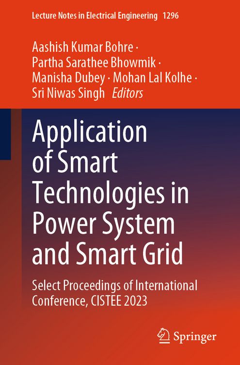 Produktbild: Application of Smart Technologies in Power System and Smart Grid