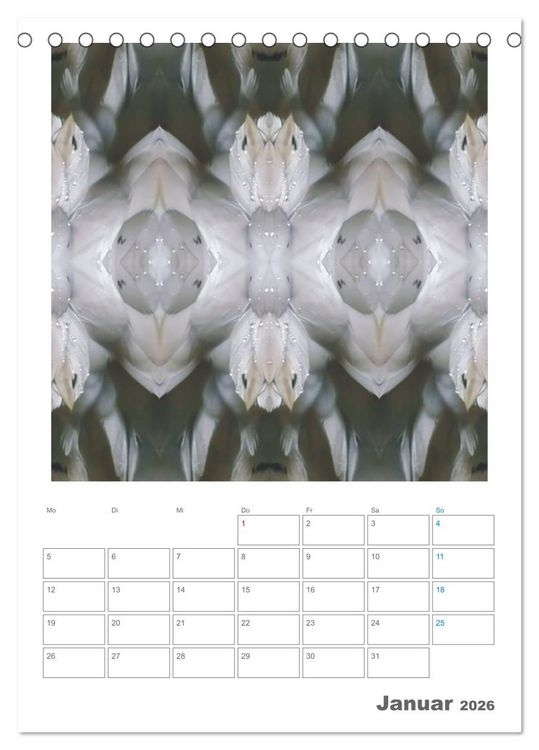 Produktbild: Axis Mater Naturae (Tischkalender 2026 DIN A5 hoch), CALVENDO Monatskalender