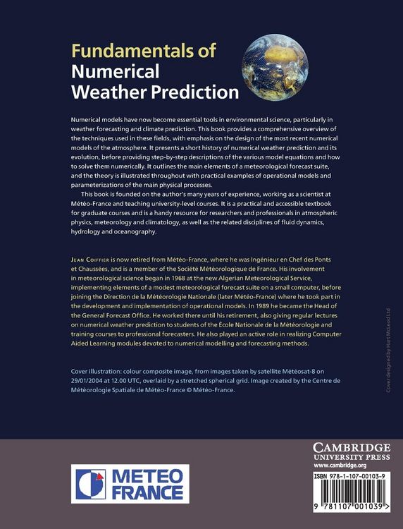 Produktbild: Fundamentals of Numerical Weather Prediction
