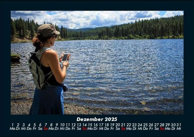 Produktbild: Die Seen der Erde 2025 Fotokalender DIN A5