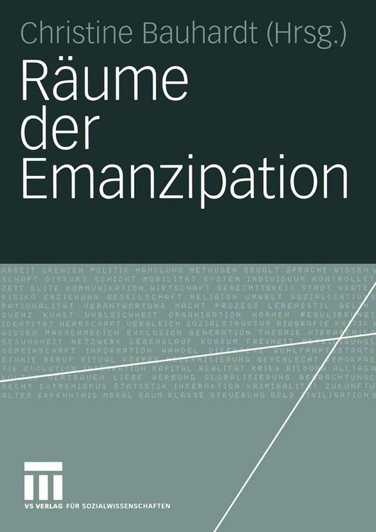 Produktbild: R&auml;ume der Emanzipation