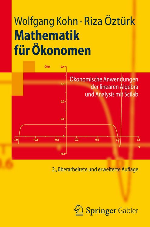 Produktbild: Mathematik f&uuml;r &Ouml;konomen