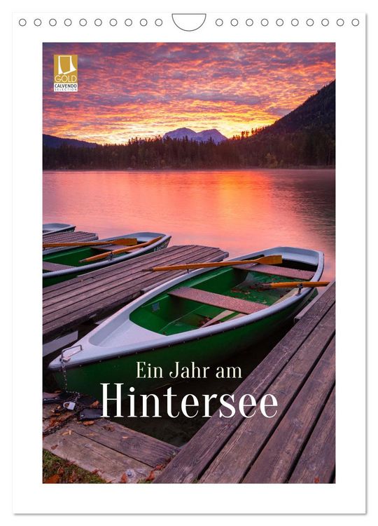 Produktbild: Ein Jahr am Hintersee (Wandkalender 2027 DIN A4 hoch), CALVENDO Monatskalender