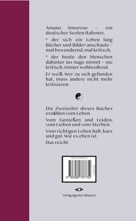 Produktbild: Kurz und gut, das reicht