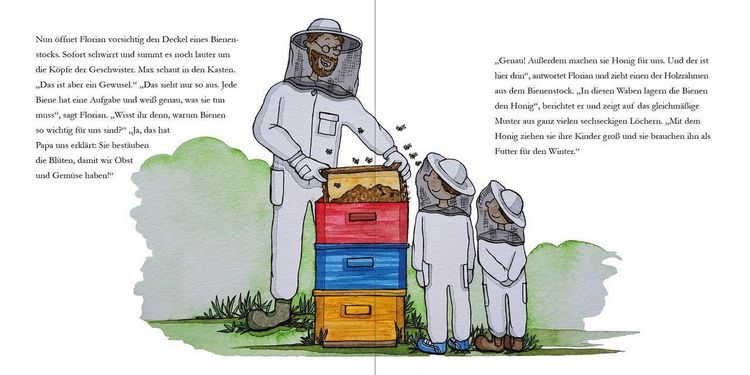 Produktbild: Lotte und Max besuchen die Bienen