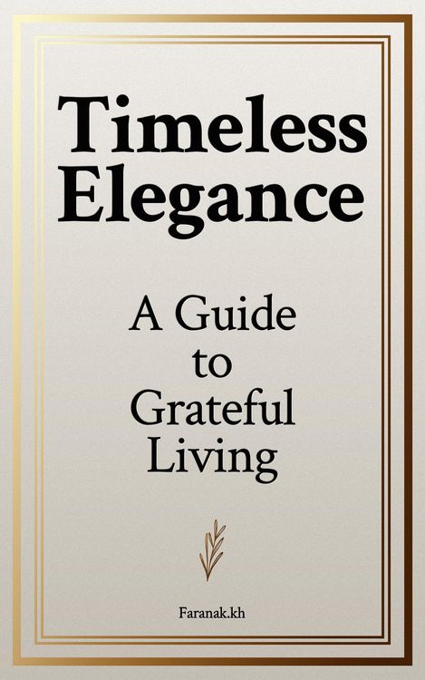 Produktbild: Timeless Elegance