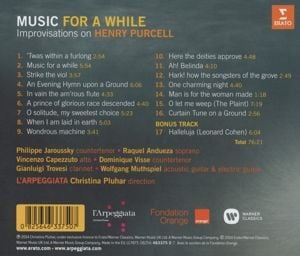 Produktbild: Music For A While-Improvisations On Purcell