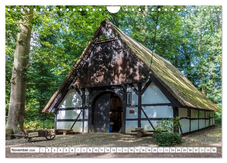 Produktbild: HOLSTEINISCHE SCHWEIZ Idylle und Historie (Wandkalender 2026 DIN A4 quer), CALVENDO Monatskalender