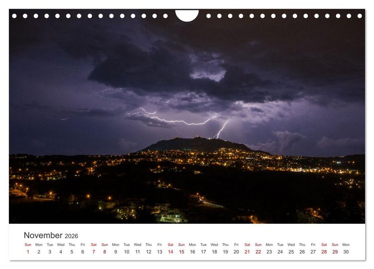 Produktbild: San Marino The oldest Republic in the world (Wall Calendar 2026 DIN A4 landscape), CALVENDO 12 Month Wall Calendar