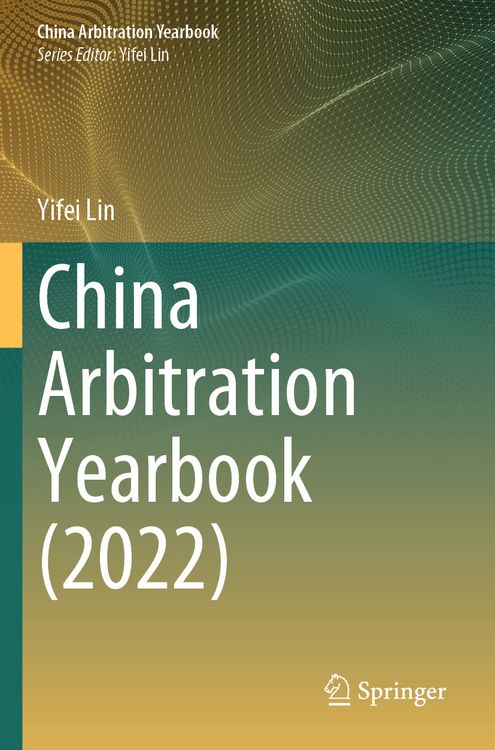 Produktbild: China Arbitration Yearbook (2022)