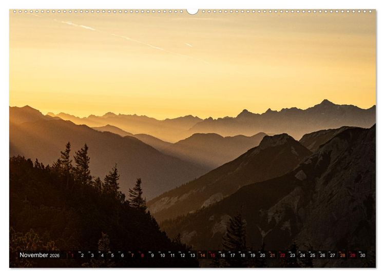 Produktbild: Naturparadies Allg&auml;u - Von Oberstdorf bis F&uuml;ssen (Wandkalender 2026 DIN A2 quer), CALVENDO Monatskalender