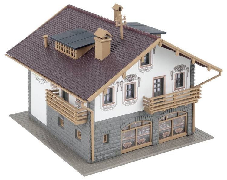 Produktbild: Faller 191836 H0 Alpenhaus mit Caf&eacute;