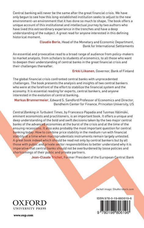 Produktbild: Central Banking in Turbulent Times