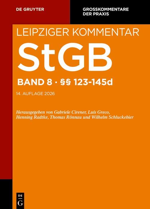 Produktbild: &sect;&sect; 123-145d