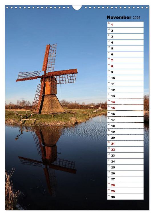 Produktbild: Westk&uuml;ste - Zwischen St. Peter Ording, B&uuml;sum und Elbe (Wandkalender 2026 DIN A3 hoch), CALVENDO Monatskalender