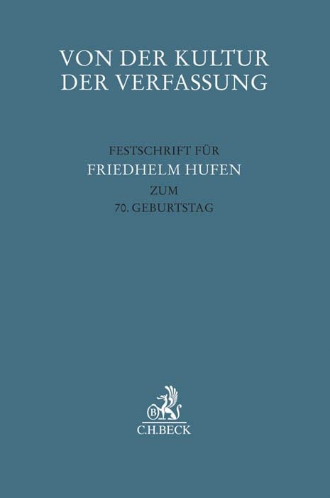 Produktbild: Von der Kultur der Verfassung