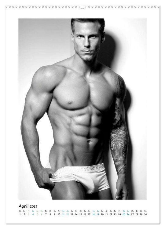 Produktbild: M&auml;nner... in underwear deluxe (Wandkalender 2026 DIN A2 hoch), CALVENDO Monatskalender