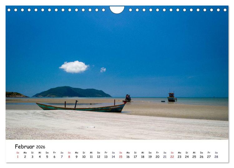 Produktbild: Vietnam aus der Luft (Wandkalender 2026 DIN A4 quer), CALVENDO Monatskalender