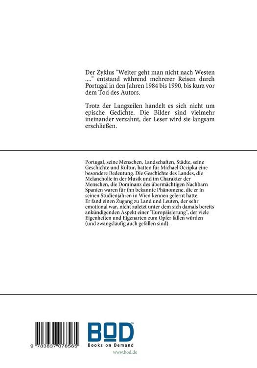 Produktbild: Weiter geht man nicht nach Westen ......