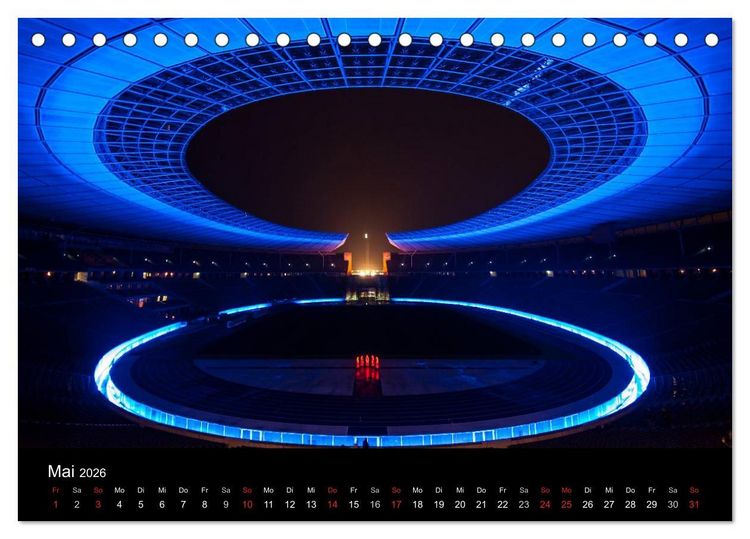 Produktbild: Colours of Berlin (Tischkalender 2026 DIN A5 quer), CALVENDO Monatskalender