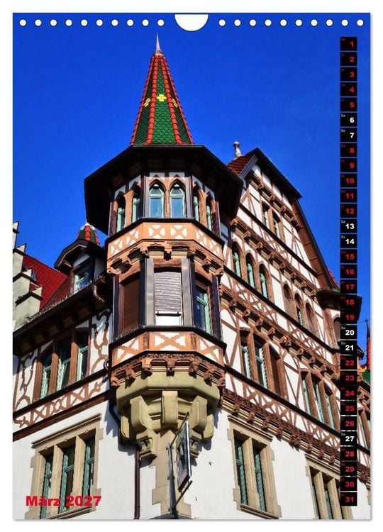 Produktbild: Unterwegs in Konstanz (Wandkalender 2027 DIN A4 hoch), CALVENDO Monatskalender