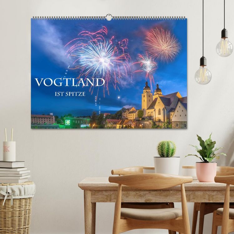 Produktbild: Vogtland ist Spitze (Wandkalender 2026 DIN A2 quer), CALVENDO Monatskalender