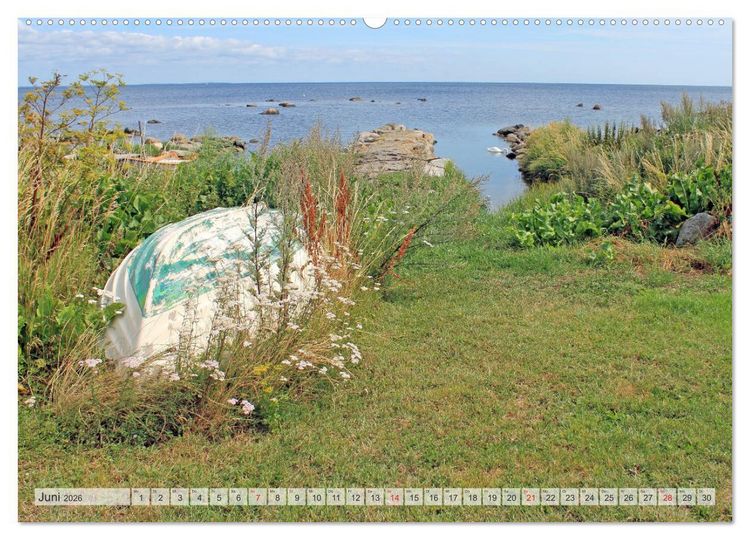 Produktbild: BUNTES &Ouml;LAND (hochwertiger Premium Wandkalender 2026 DIN A2 quer), Kunstdruck in Hochglanz