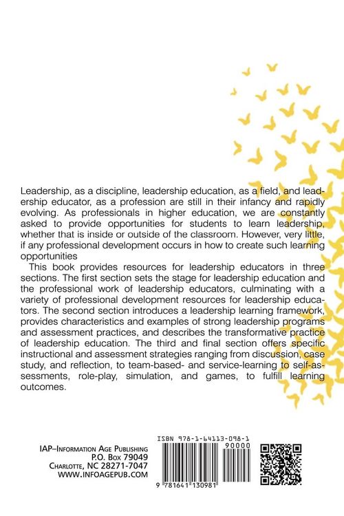 Produktbild: The Role of Leadership Educators