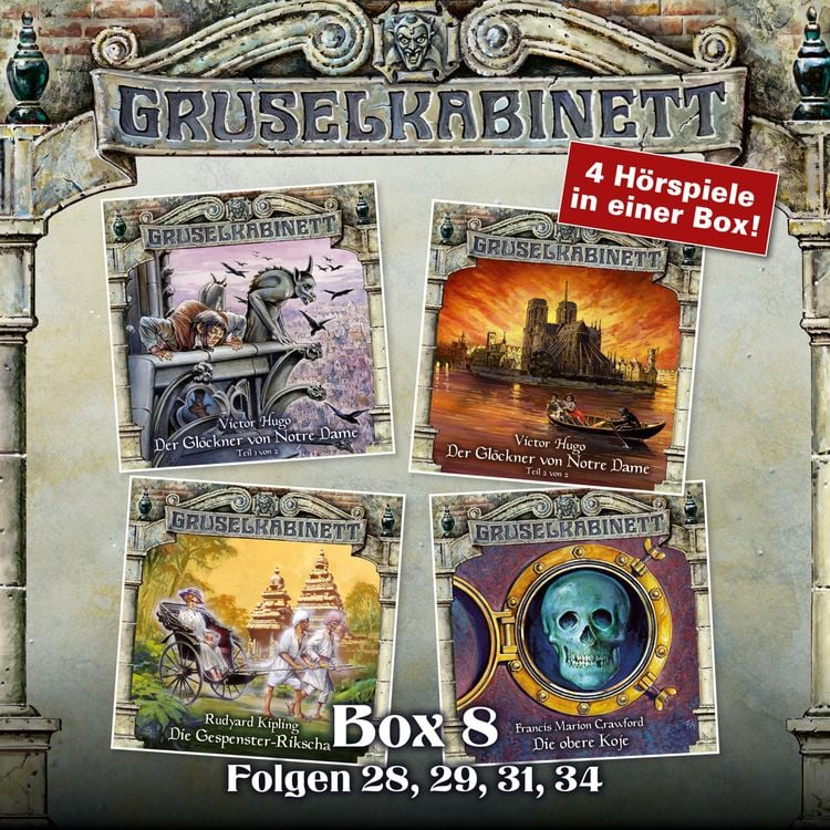 Produktbild: Gruselkabinett - Folgen 28, 29, 31, 34