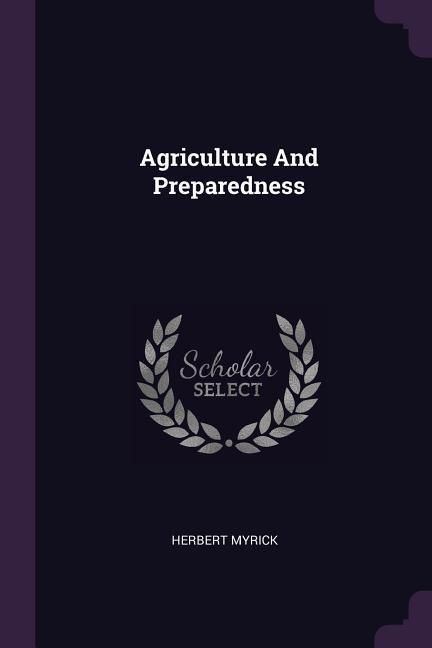 Produktbild: Agriculture And Preparedness