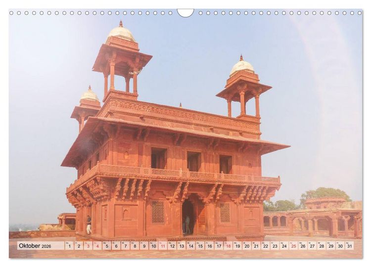 Produktbild: Indien - Eindrucksvoller Subkontinent (Wandkalender 2026 DIN A3 quer), CALVENDO Monatskalender