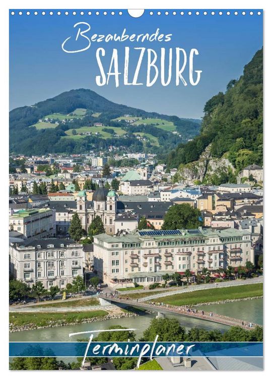 Produktbild: Bezauberndes SALZBURG / Terminplaner (Wandkalender 2026 DIN A3 hoch), CALVENDO Monatskalender