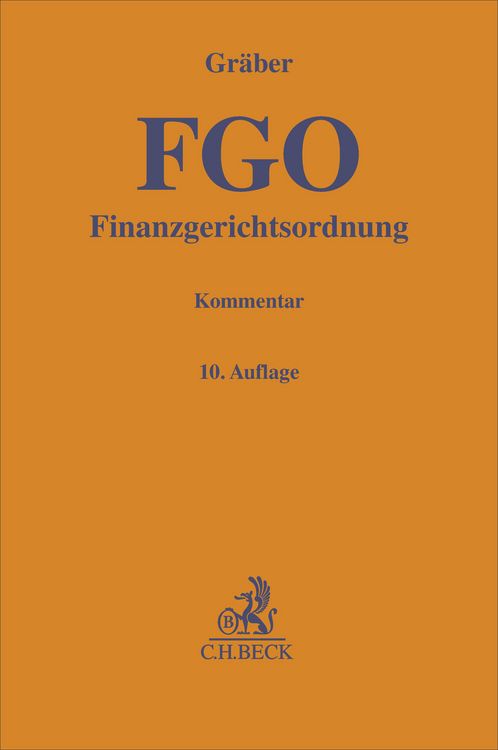 Produktbild: Finanzgerichtsordnung. FGO