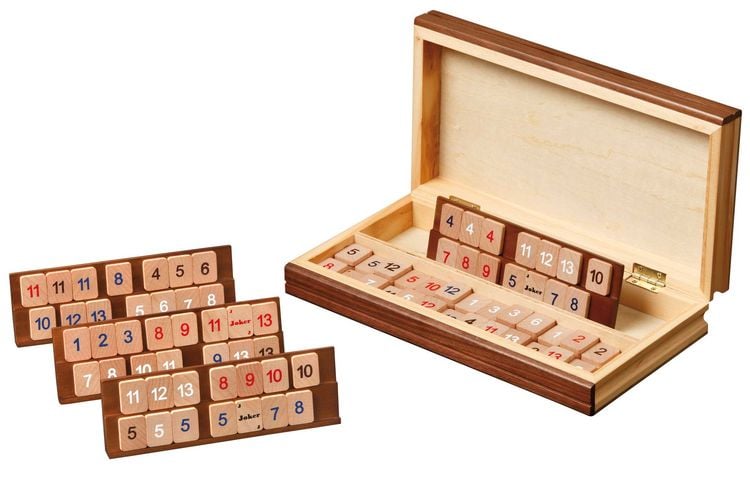 Produktbild: Philos 3612 - Rummy, Holzkassette, Buchform