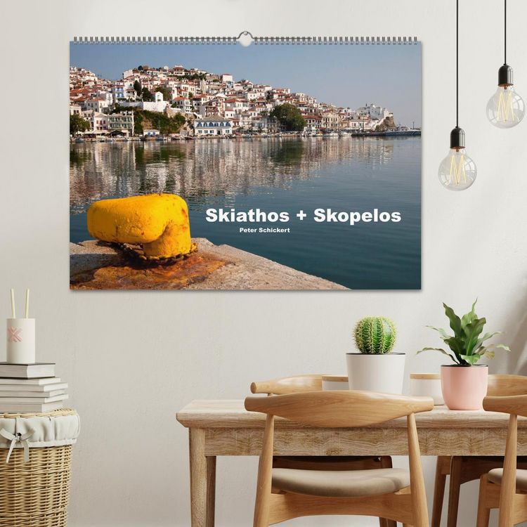 Produktbild: Skiathos + Skopelos (Wandkalender 2026 DIN A2 quer), CALVENDO Monatskalender