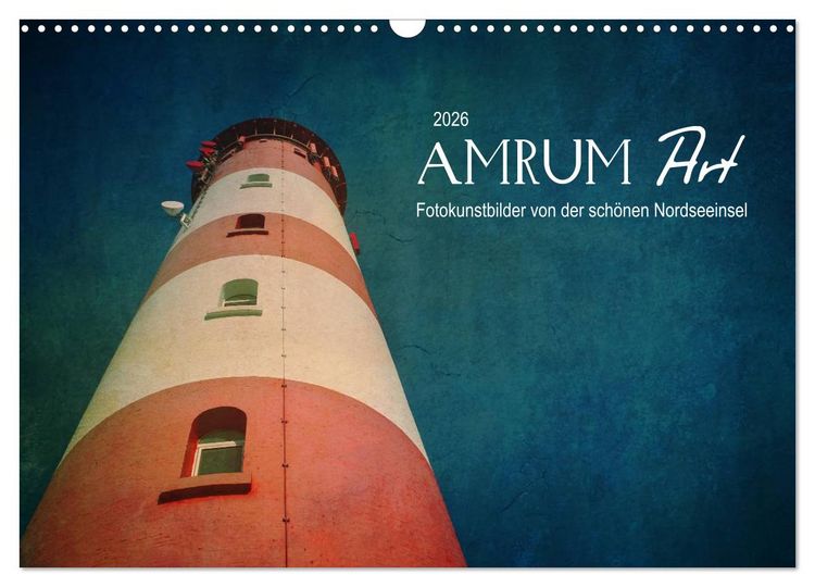 Produktbild: AMRUM Art (Wandkalender 2026 DIN A3 quer), CALVENDO Monatskalender