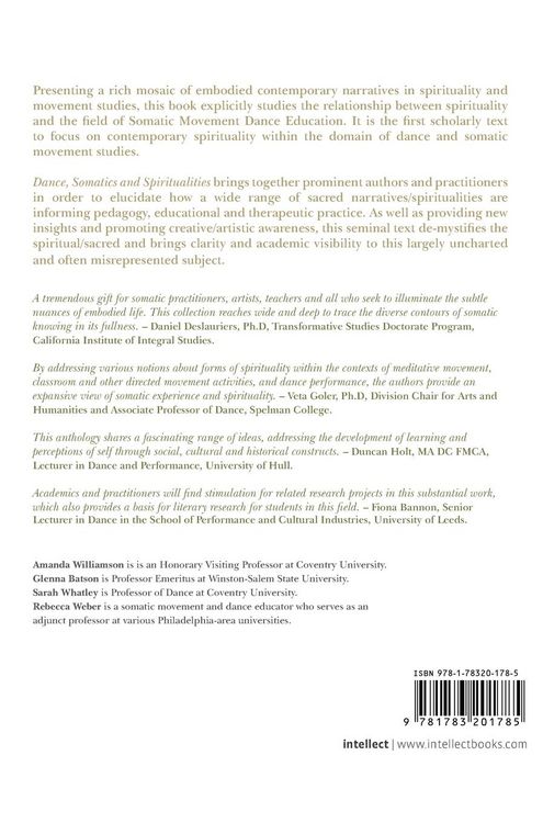 Produktbild: Dance, Somatics and Spiritualities