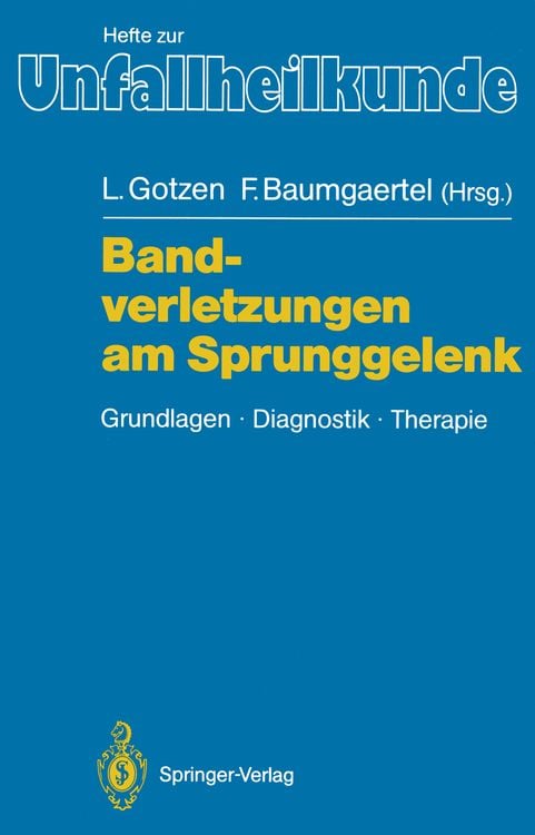 Produktbild: Bandverletzungen am Sprunggelenk
